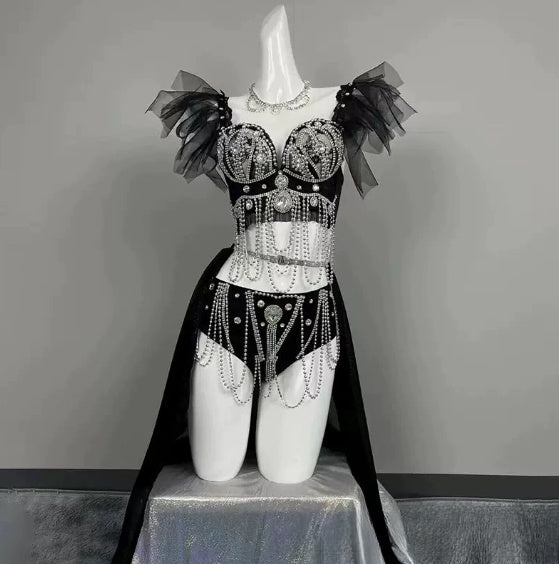 Bali Solé Shimmer Luxe Chain Bikini Set