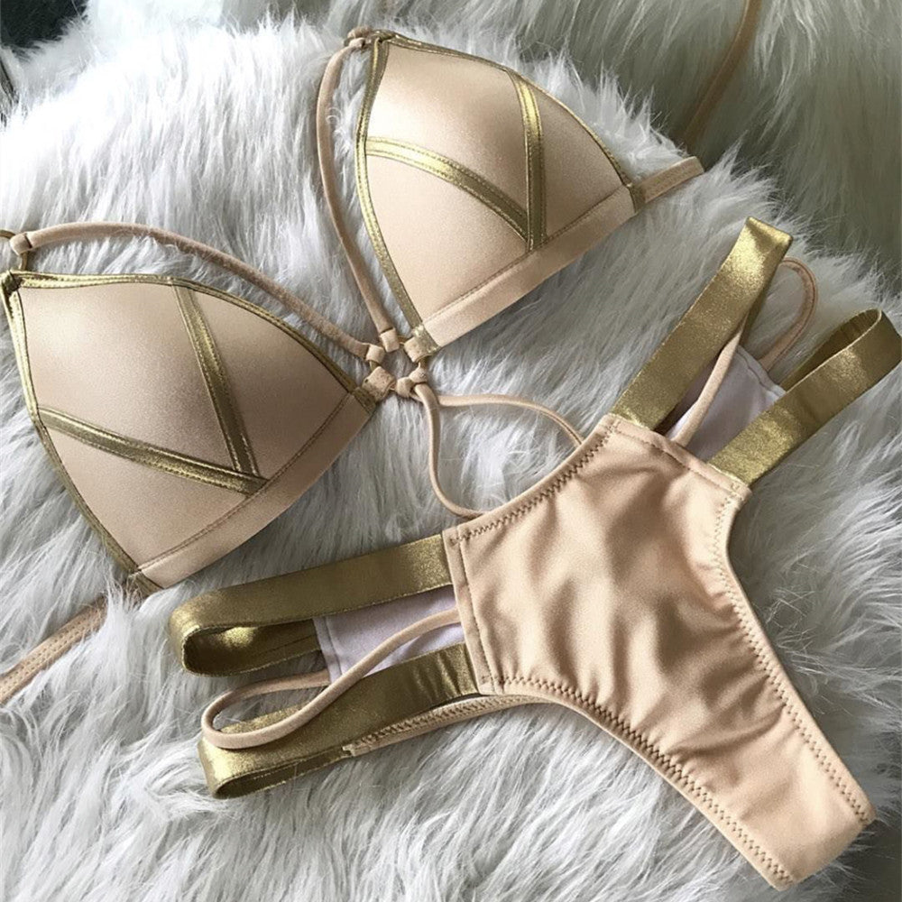 Solé Luna Bikini set - Golden Hour Glow