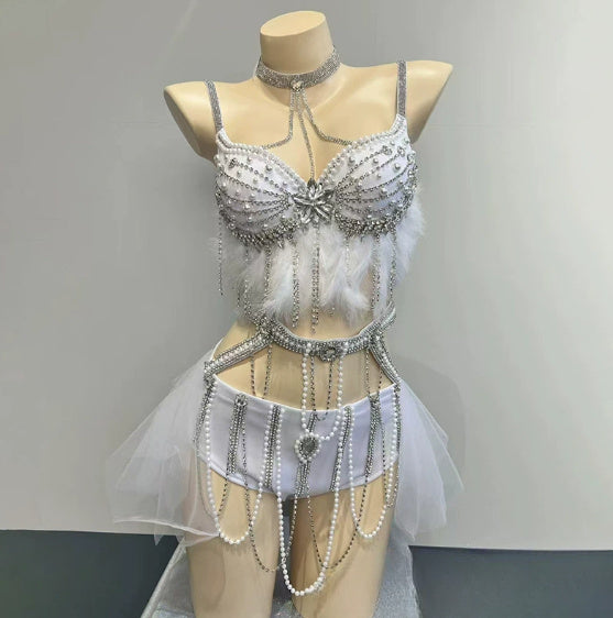 Bali Solé Shimmer Luxe Chain Bikini Set