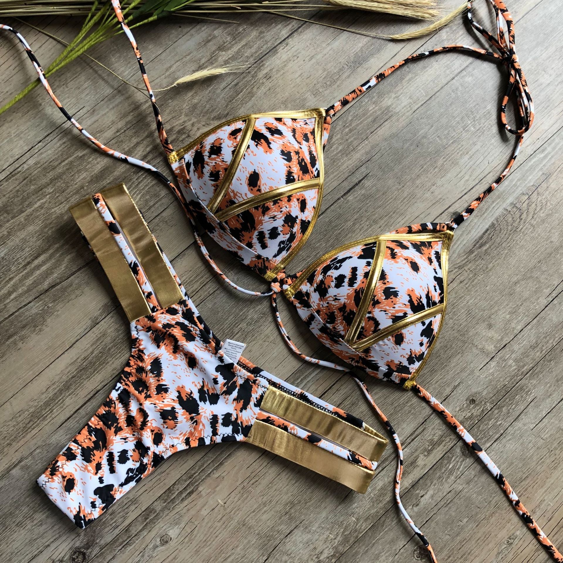 Solé Luna Bikini set - Golden Hour Glow