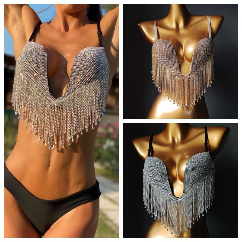Bali Solé Diamond Dusk Tassel Bikini Top