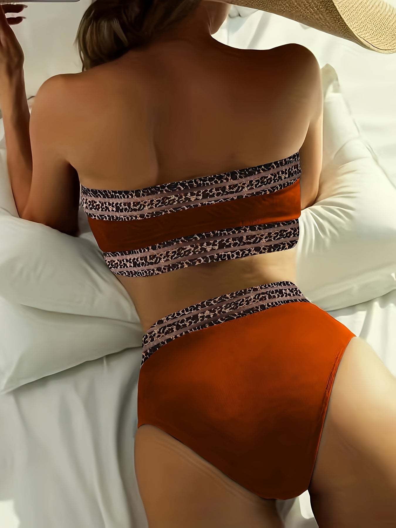 Bali Solé Cocoa Luxe Bandeau Bikini Set