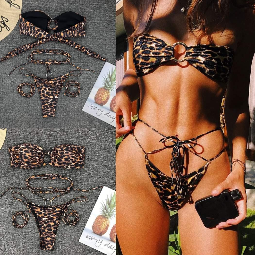 Bali Solé Flamingo Chain Bikini Set
