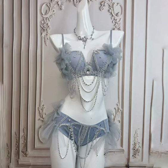 Bali Solé Shimmer Luxe Chain Bikini Set