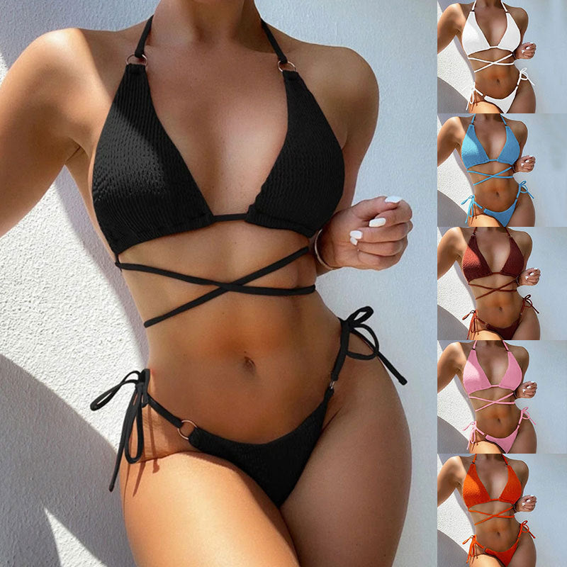Bali Solé Noir Strappy Micro Bikini