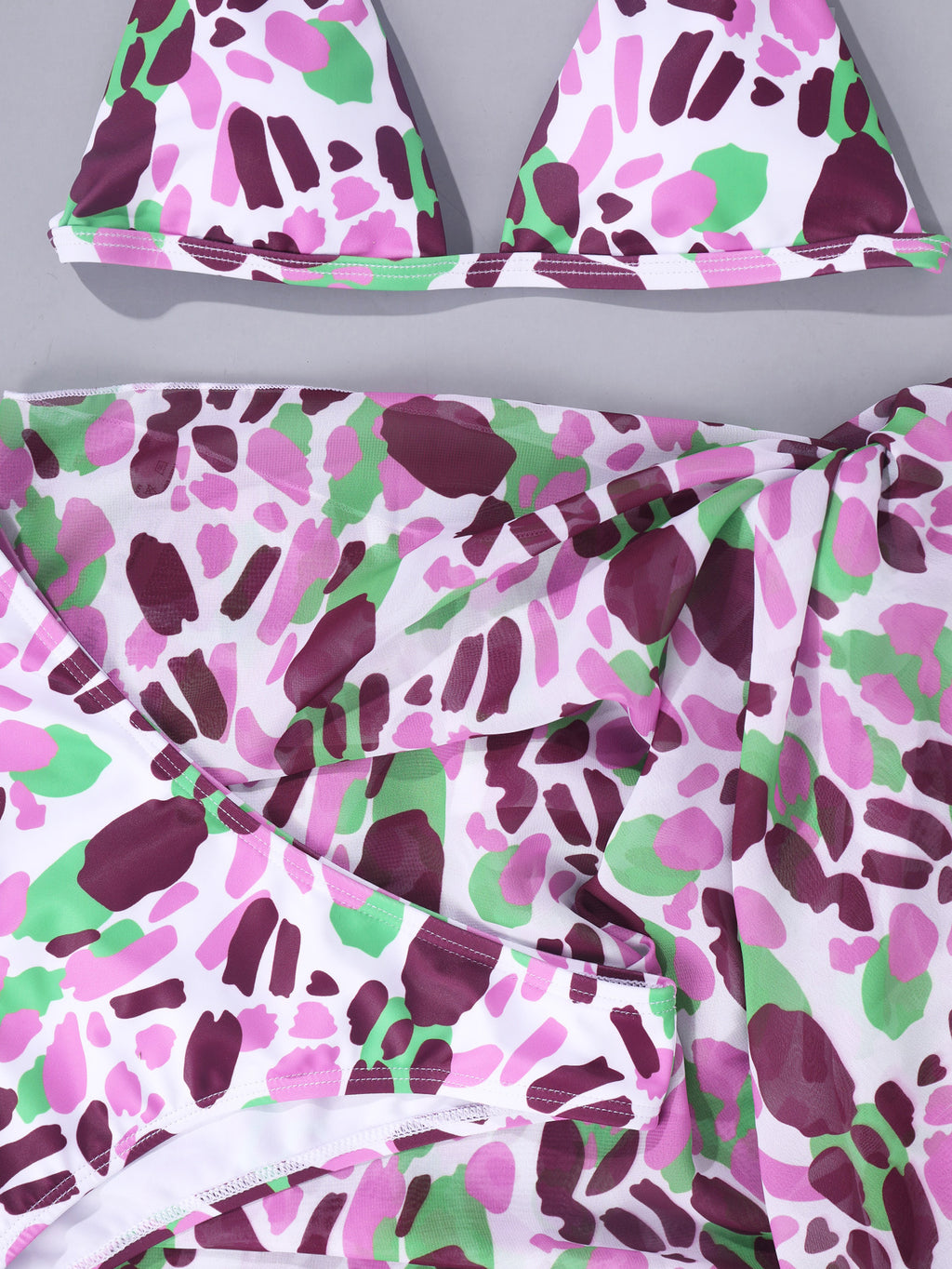 Bali Solé Flora Three-Piece Bikini Set