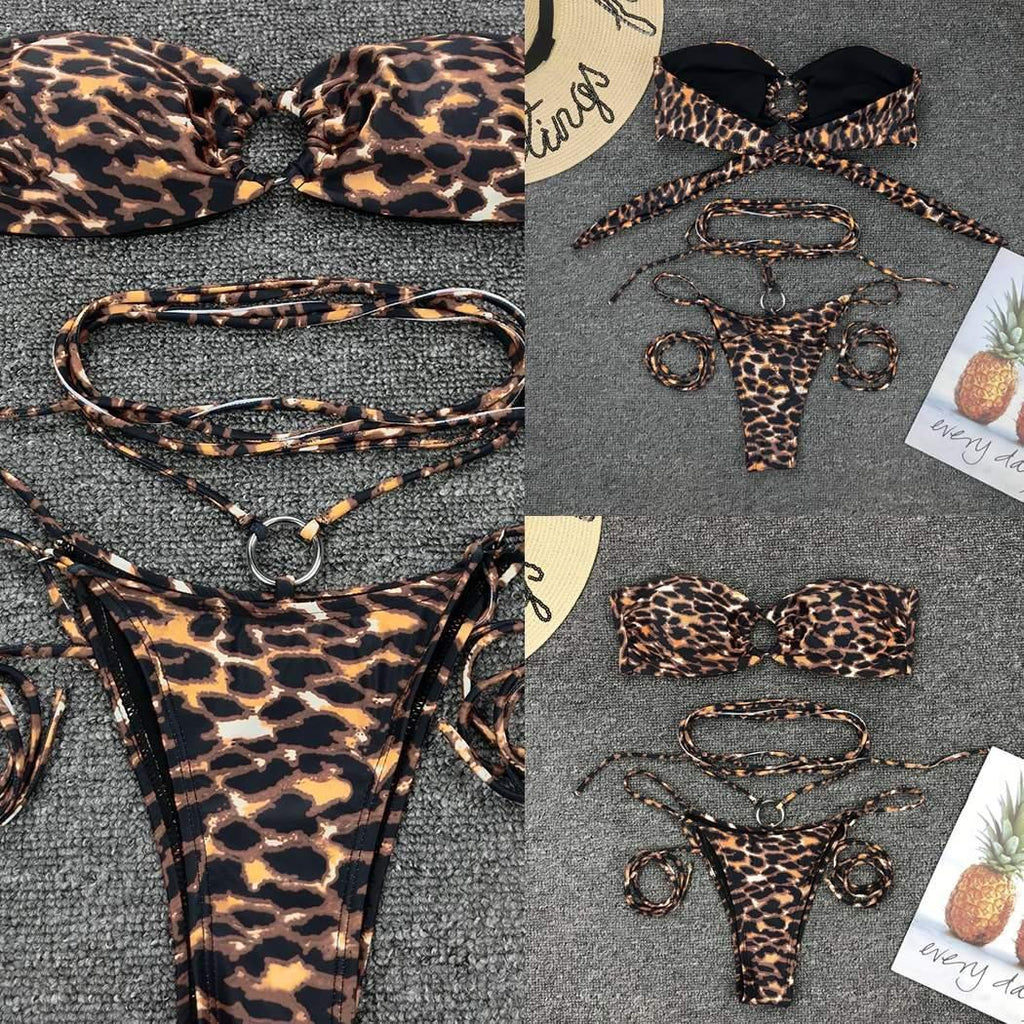 Bali Solé Flamingo Chain Bikini Set