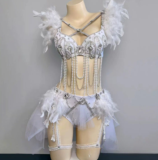 Bali Solé Shimmer Luxe Chain Bikini Set