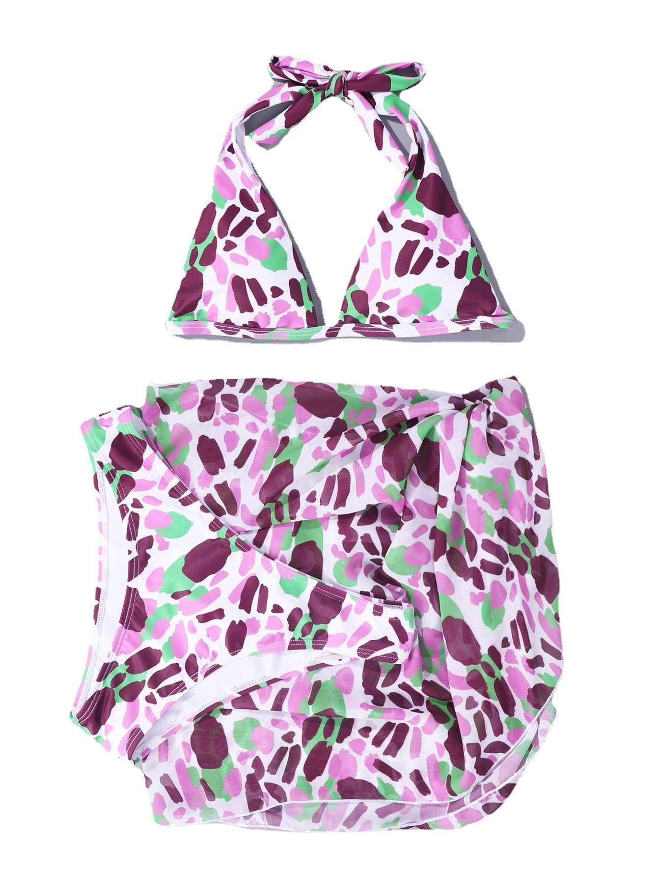 Bali Solé Flora Three-Piece Bikini Set