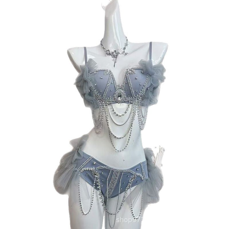 Bali Solé Shimmer Luxe Chain Bikini Set