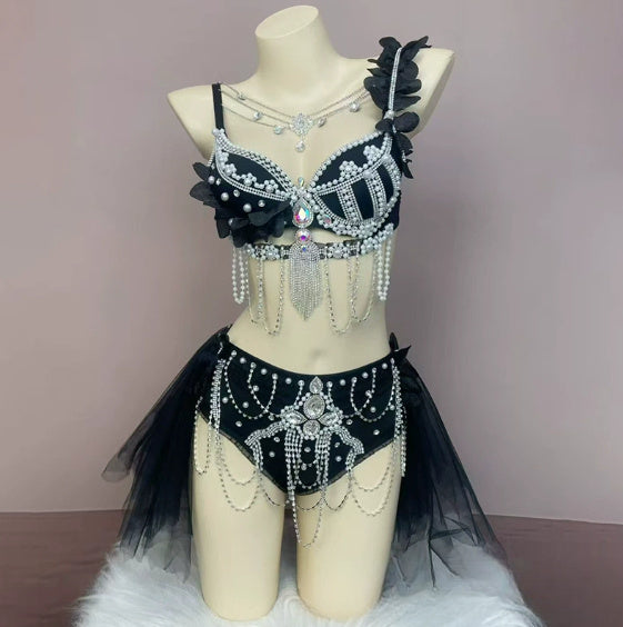 Bali Solé Shimmer Luxe Chain Bikini Set