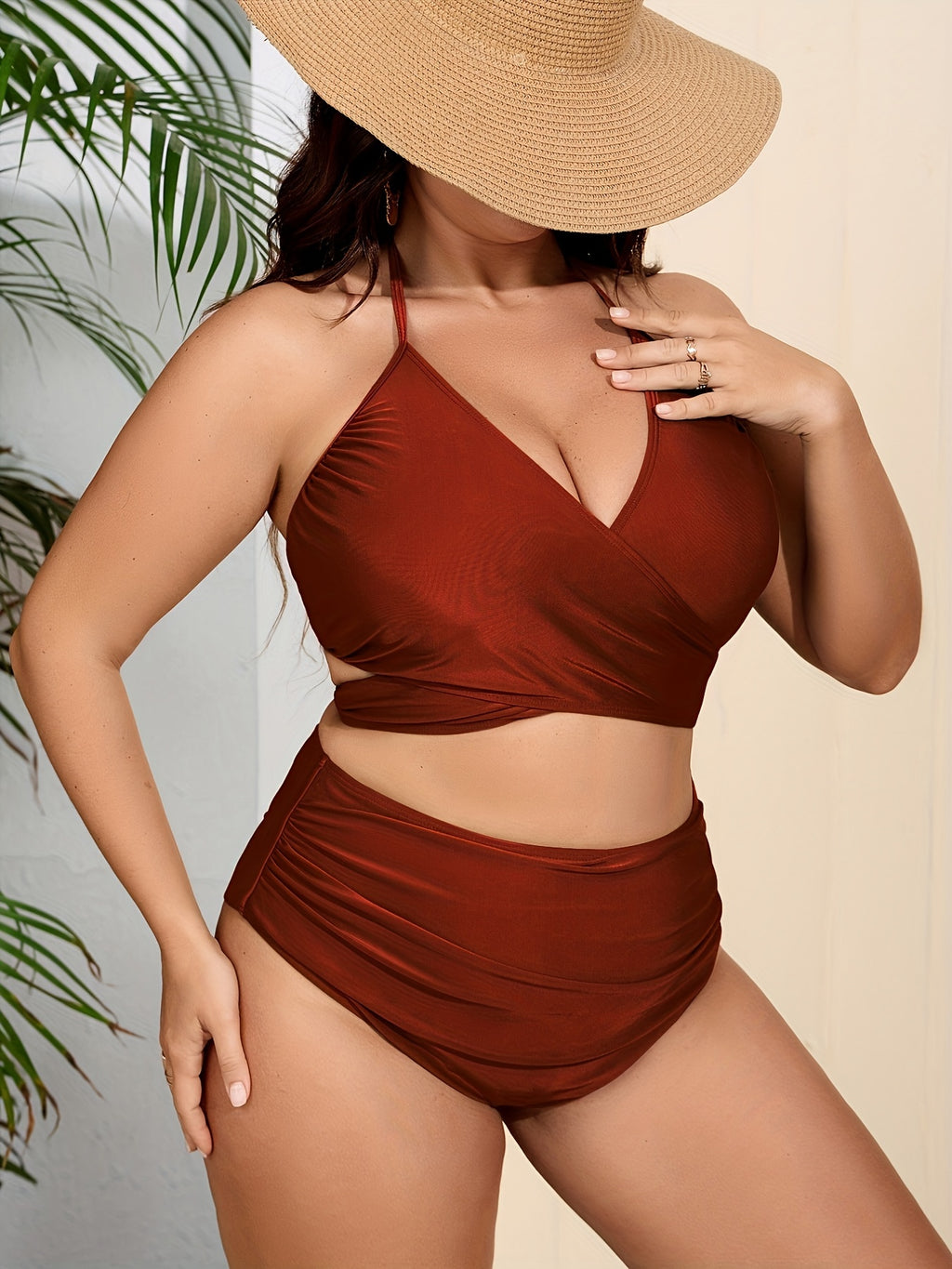 Bali Solé Cocoa Luxe Oversize Bikini Set